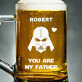 Vader Dad - Personalisierter Bierkrug