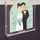 Am Tag der Hochzeit - Acrylblock