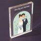 Am Tag der Hochzeit - Acrylblock