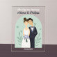 Am Tag der Hochzeit - Acrylblock