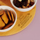 Veggie Snacks - Servierschalen mit Buchenholzbrett