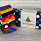 Frohe Weihnachten 2 - Happy Socks - Dots - Socken 4 Pack für Herren