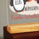 Frohe Weihnachten Pinguine - Druck auf Acrylglas