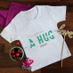 Give me a hug - T-Shirt mit Aufdruck für Kinder