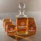 Whisky Warmer - Whiskykaraffe und Whiskygläser - Set mit Gravur