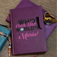 Who run the world - Notizbuch A5 mit Aufdruck