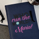 Who run the world - Notizbuch A5 mit Aufdruck