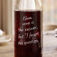 Wine is the answer - Karaffe mit Gravur