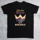 Meister der Bergwege - Schwarzes T-Shirt für Herren