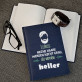 Haare werden nicht grau - Notizbuch A5 mit Aufdruck