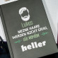 Haare werden nicht grau - Notizbuch A5 mit Aufdruck