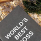 World`s best boss - Notizbuch A5 mit Aufdruck