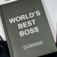World`s best boss - Notizbuch A5 mit Aufdruck