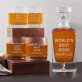 World`s best boss - Whiskykaraffe und Whiskygläser - Set mit Gravur World`s best boss - Whiskykaraffe und Whiskygläser - Set mit Gravur