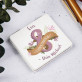 Schönen Frauentag - Taschenspiegel mit Aufdruck