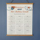 Wunderbarer Arzt - Poster-Kalender mit Holzleisten