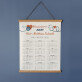 Wunderbarer Arzt - Poster-Kalender mit Holzleisten