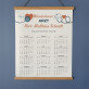 Wunderbarer Arzt - Poster-Kalender mit Holzleisten