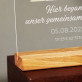 Gemeinsamer Weg - Dein Standort - Druck auf Acrylglas
