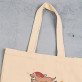 Frohe Weihnachten und alles Gute - Baumwolltasche mit Aufdruck