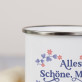 Alles Schöne Mama - emaillierter Becher