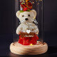 Alles schöne, mama - Ewige Rose mit Teddybär