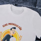 Medaille für Sportler - T-Shirt mit Aufdruck für Herren