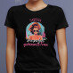 Perfekt gekämmte frau - Schwarzes T-Shirt für Damen