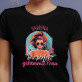 Perfekt gekämmte frau - Schwarzes T-Shirt für Damen