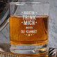 Trink mich - Whiskyglas