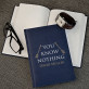 You Know Nothing - Notizbuch A5 mit Aufdruck