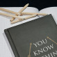 You Know Nothing - Notizbuch A5 mit Aufdruck