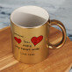 You make my heart smile - Goldbecher