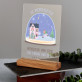 Zu Weihnachten viel Freude und Liebe - Druck auf Acrylglas