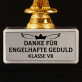 Danke für engelhafte Geduld - Statuette