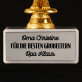 Für beste Großeltern - Statuette