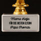 Für beste Eltern - Statuette