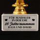 Für Ausdauer in der Ehe - Statuette