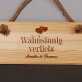 Wahnsinnig verliebt - Holzschild