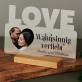 Wahnsinnig verliebt - Aufdruck auf Acrylglas LOVE