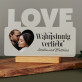 Wahnsinnig verliebt - Aufdruck auf Acrylglas LOVE