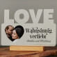 Wahnsinnig verliebt - Aufdruck auf Acrylglas LOVE