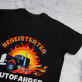 Begeisterter Autofahrer - Schwarzes T-Shirt für Herren