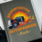 Begeisterter Autofahrer - Notizbuch A5 mit Aufdruck