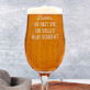 Ein volles Glas verdient - Bierpokal