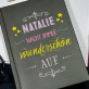 Immer wunderschön - Notizbuch A5 mit Aufdruck