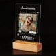 Immer positiv - Druck auf Acrylglas mit LED Beleuchtung