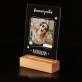 Immer positiv - Druck auf Acrylglas mit LED Beleuchtung