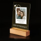 Foto unterschrift hochzeit - Druck auf Acrylglas mit LED Beleuchtung