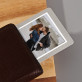 Foto Unterschrift - Visitenkarte aus Metall